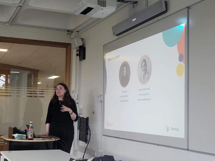 eTwinning Ireland event, classroom, teaching